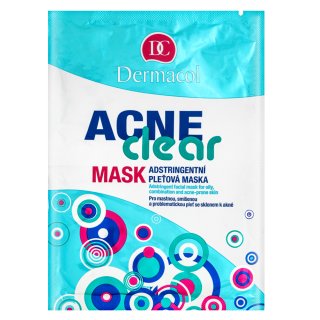 Dermacol ACNEclear voedend masker Adstringent Facial Mask 2 x 8 g