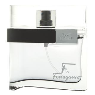 Salvatore Ferragamo F by Ferragamo Pour Homme Black Eau de Toilette voor mannen 50 ml